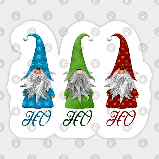 Christmas Gnomes Sticker by Selfish.Co